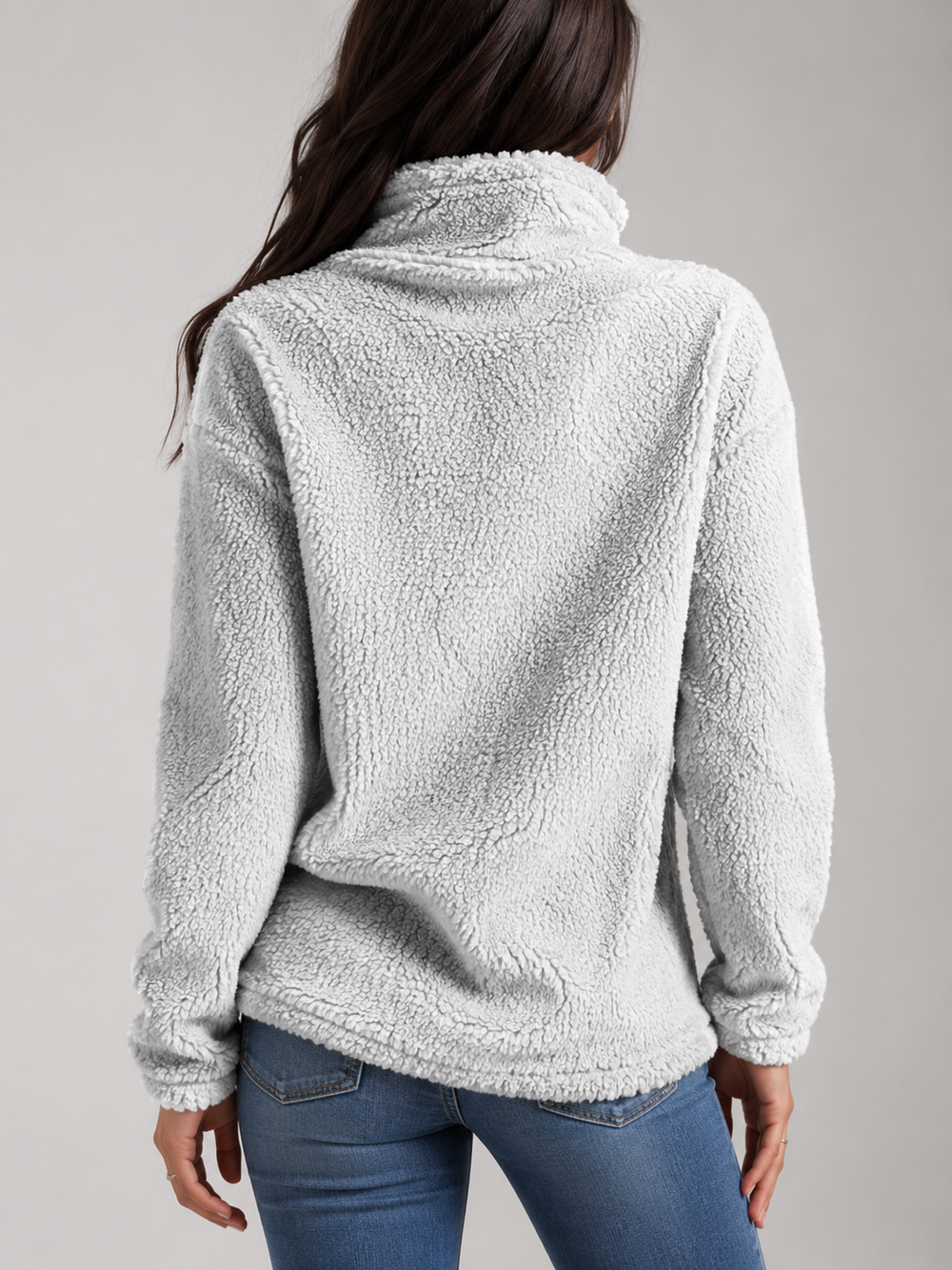 Women's Classic High Neck Knit Sweater