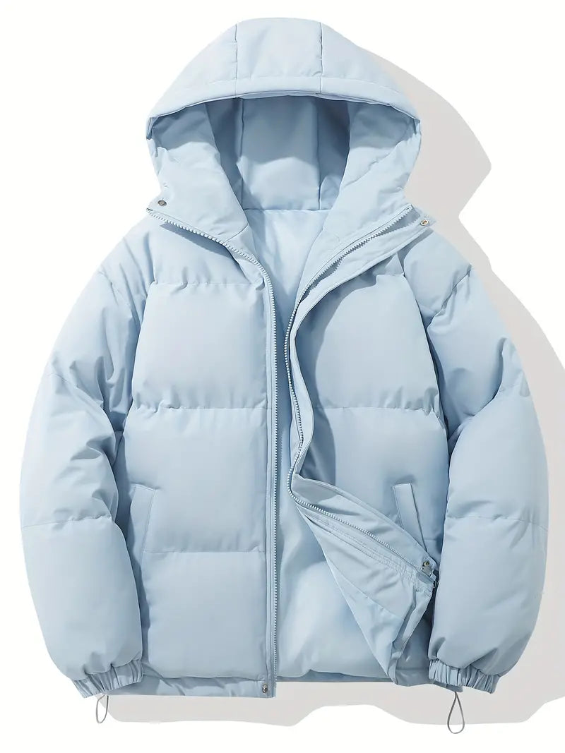 Women's Casual Puffer Jacket with Pockets