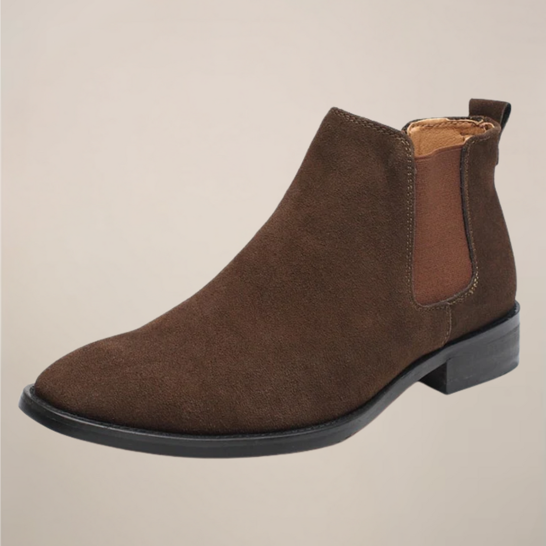 Men's Elegant Leather Ankle Chelsea Boots