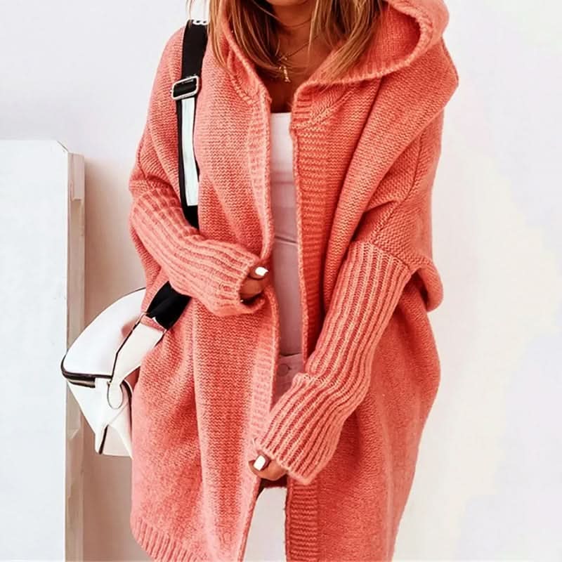 Women's Casual Knit Oversized Cardigan