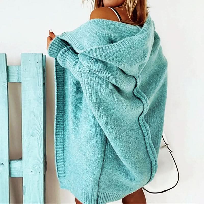 Women's Casual Knit Oversized Cardigan